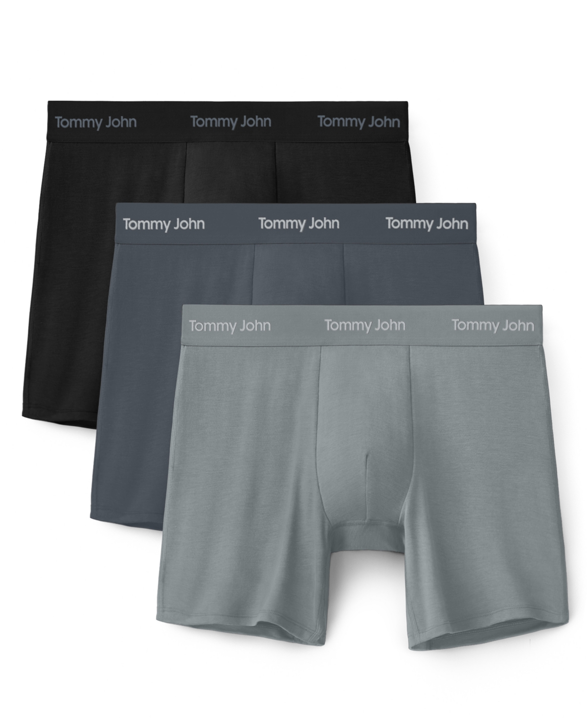 Tommy John Men's 3-pack Tagless Boxer Briefs