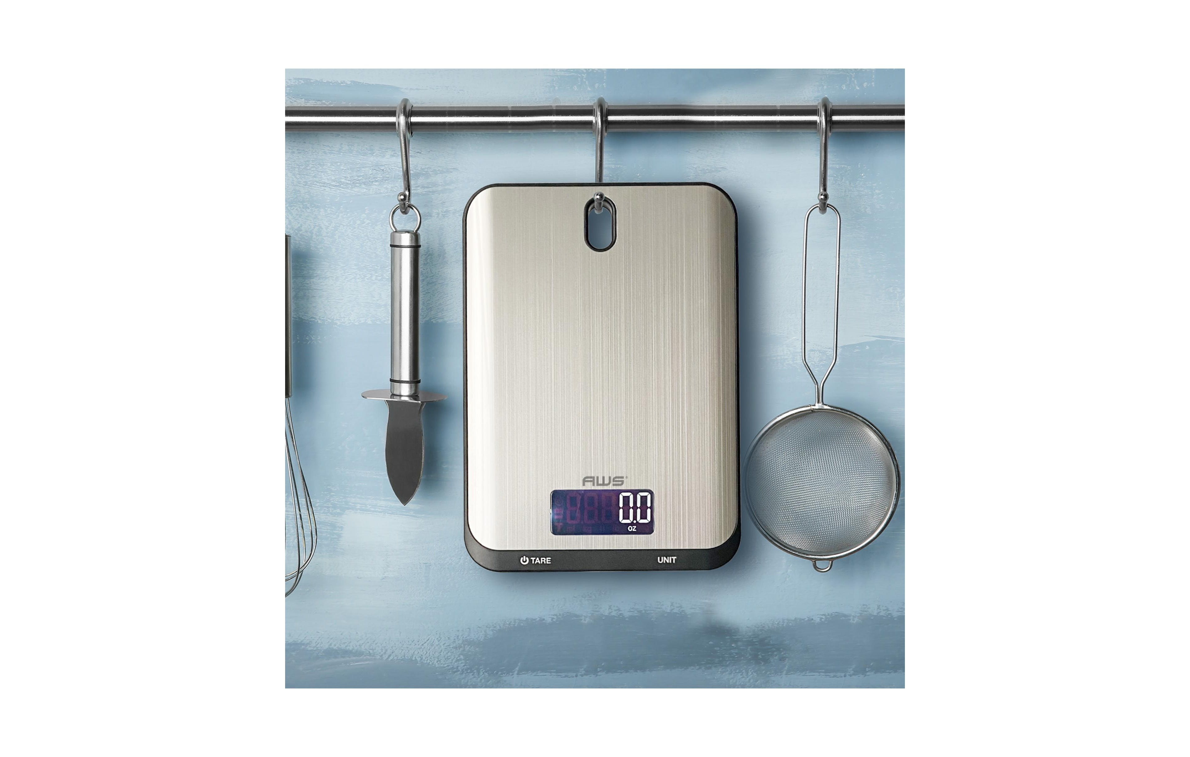 American Weigh Scales Culinarian Digital Kitchen Scale, 22LB X 0.1OZ