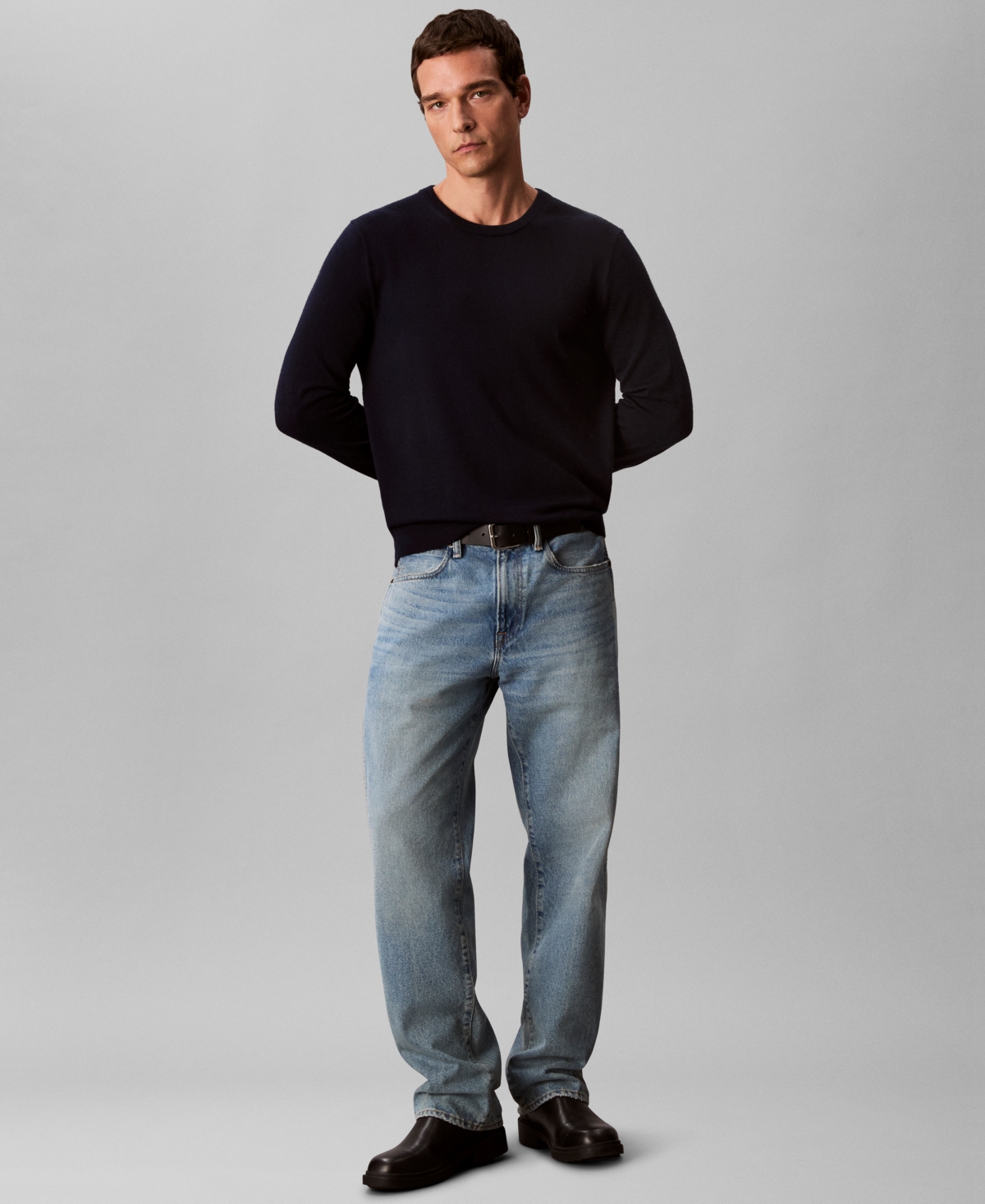 Calvin Klein Men's Classic Fit Crewneck Sweater