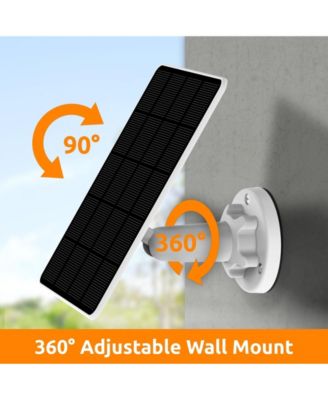 Wireless Security Camera S4 and Solar Panel Charger Bundle No Subscription Required