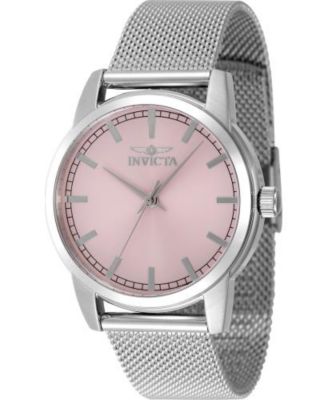 Women's 48514 Celestial Quartz 3 Hand Pink Dial Watch