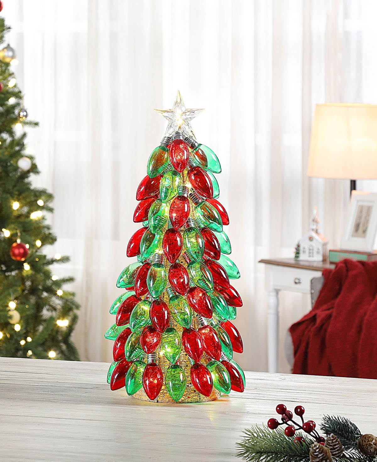 Mr. Christmas 18" Retro C9 Bulb Tree