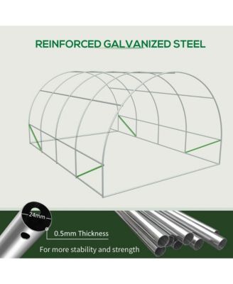 20x10x7ft Heavy Duty Walk-in house Outdoor Plant Vegetables Grow