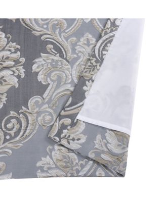Krista Woven Damask Window Panel Pair, 50" x 84"