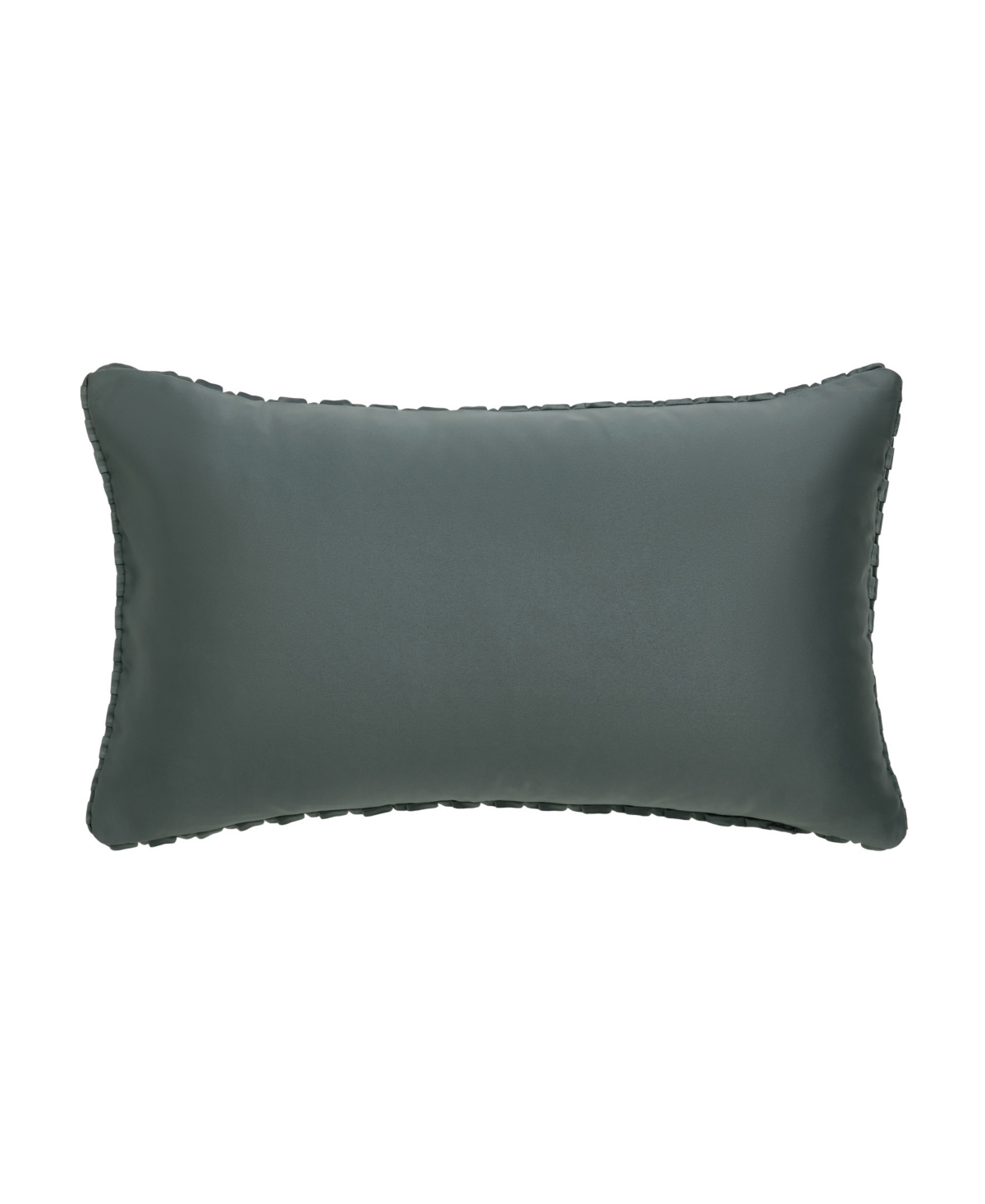 J Queen New York Renata Boudoir Decorative Pillow, 12" X 20" In Blue