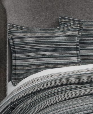 Parallel Chenille Stripe 4-Pc. Comforter Set, California King