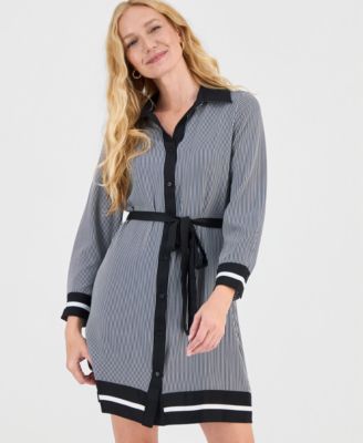 Women's Belted Mini Dress