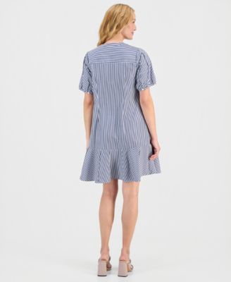 Women's Striped Shift Dress