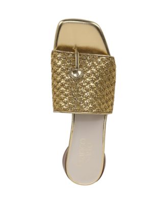 Women's Loran Stacked Heel Slide Dress Sandals