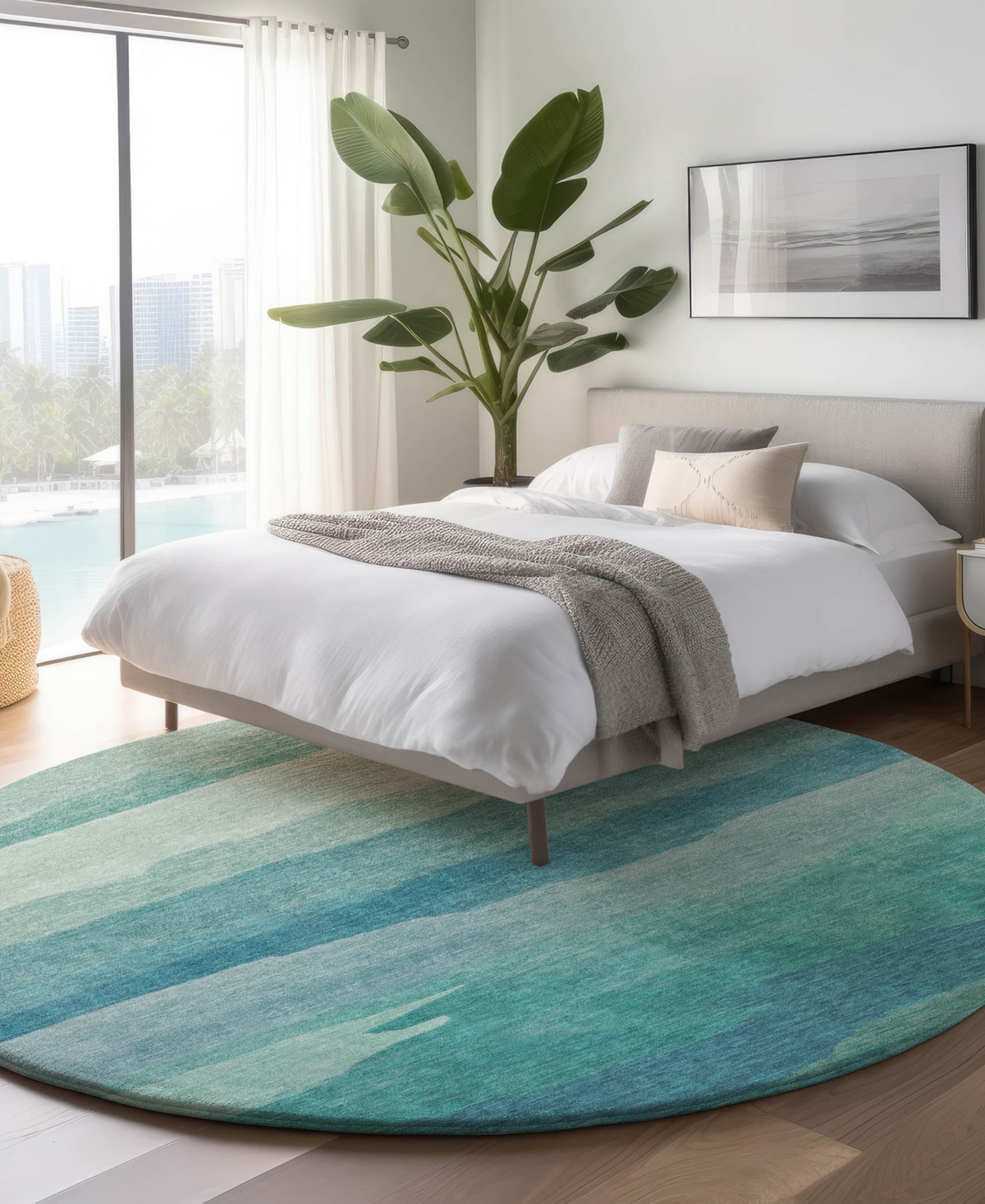 Dalyn Pacifica PA9 8'x8' Round Area Rug