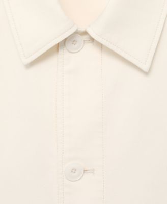 Men's Buttons Straight Cotton Jacket