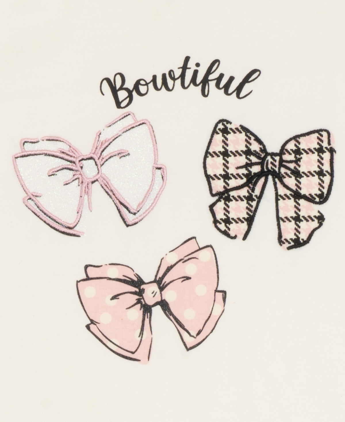 Rare Editions Baby Girls 3-Piece Quilted Hearts Puffer Vest, Top and Leggings Set