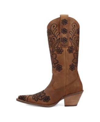 Women's Western Swing Leather Boot