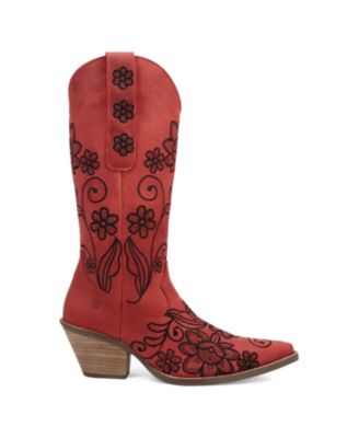 Women's Western Swing Leather Boot