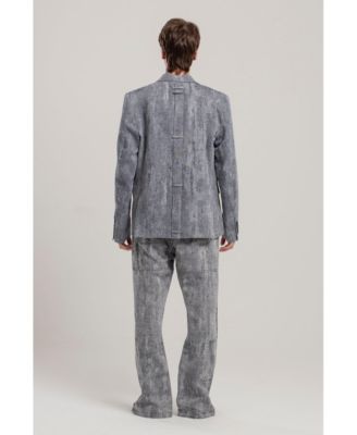 Men's Free Heaven Cotton-Linen Blend Suit Pants