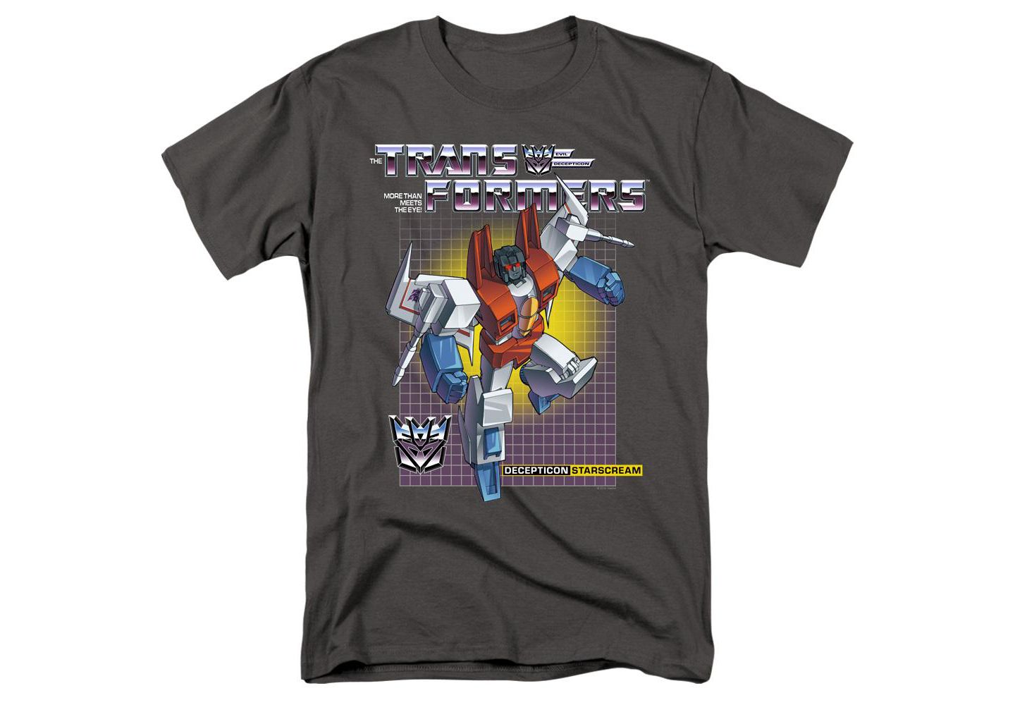 Мужская футболка Logovision Transformers Starscream, цвет: Меланжевый — фото 1