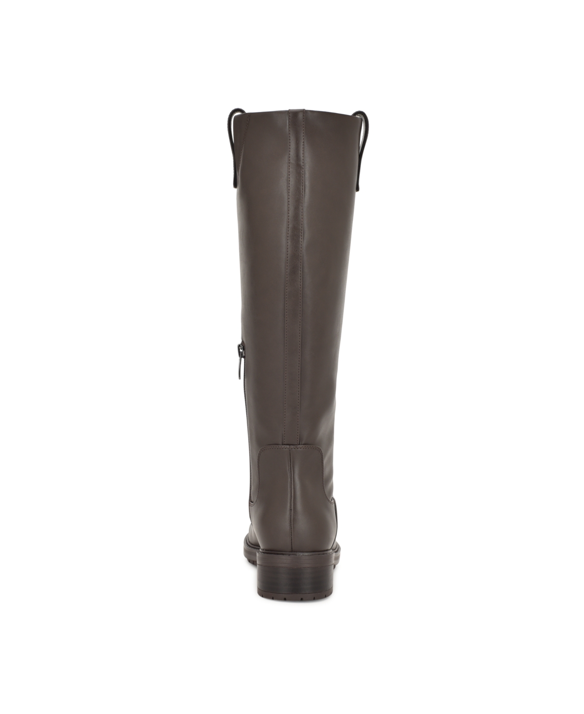 Nine West Women's Leigha Tall Block Heel Riding Boots In Brown