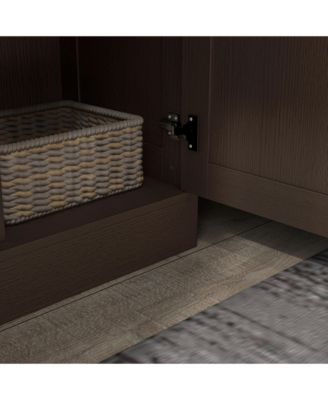 Storage Cabinet w/ Storage Shelves, Pantry Cabinet,