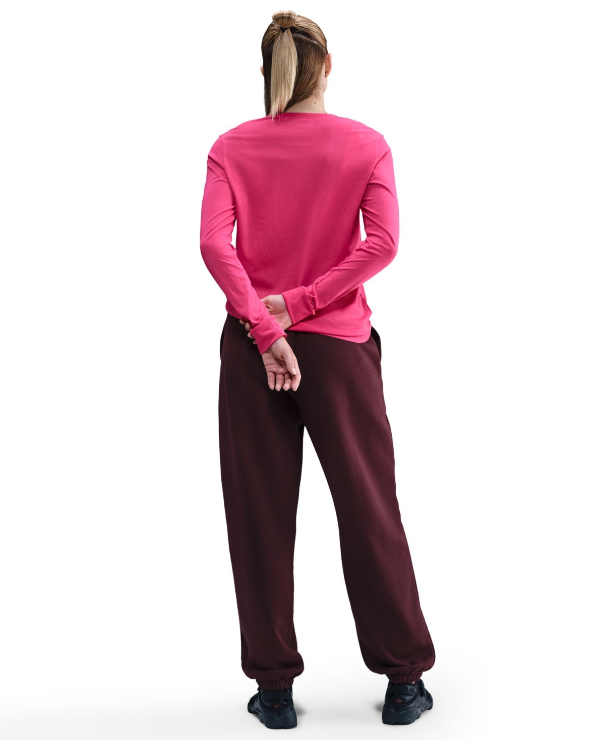 Nike Sportswear Club Women's Cotton Long-sleeve T-shirt