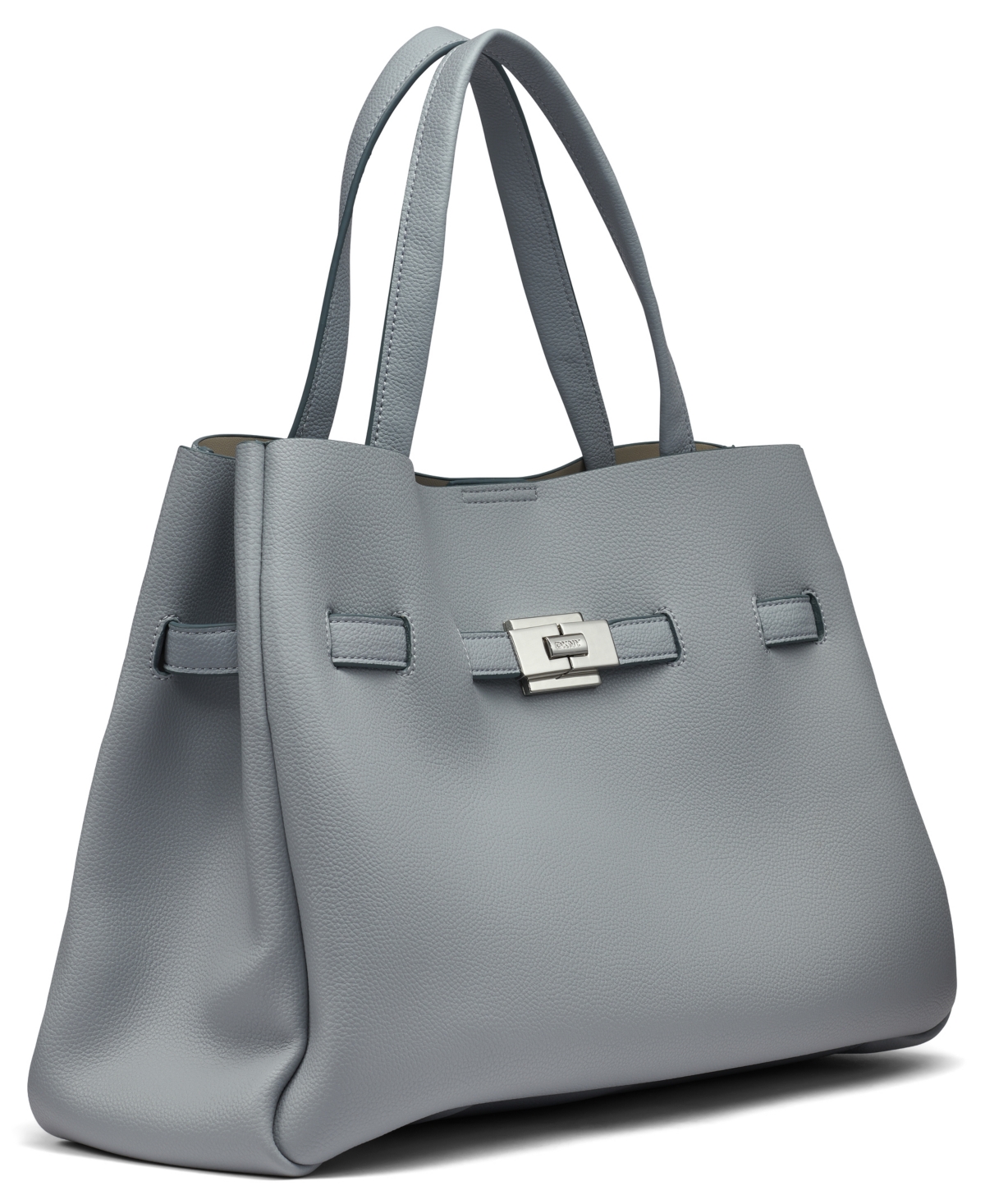 Dkny Bryar Large Satchel Bag In Gray