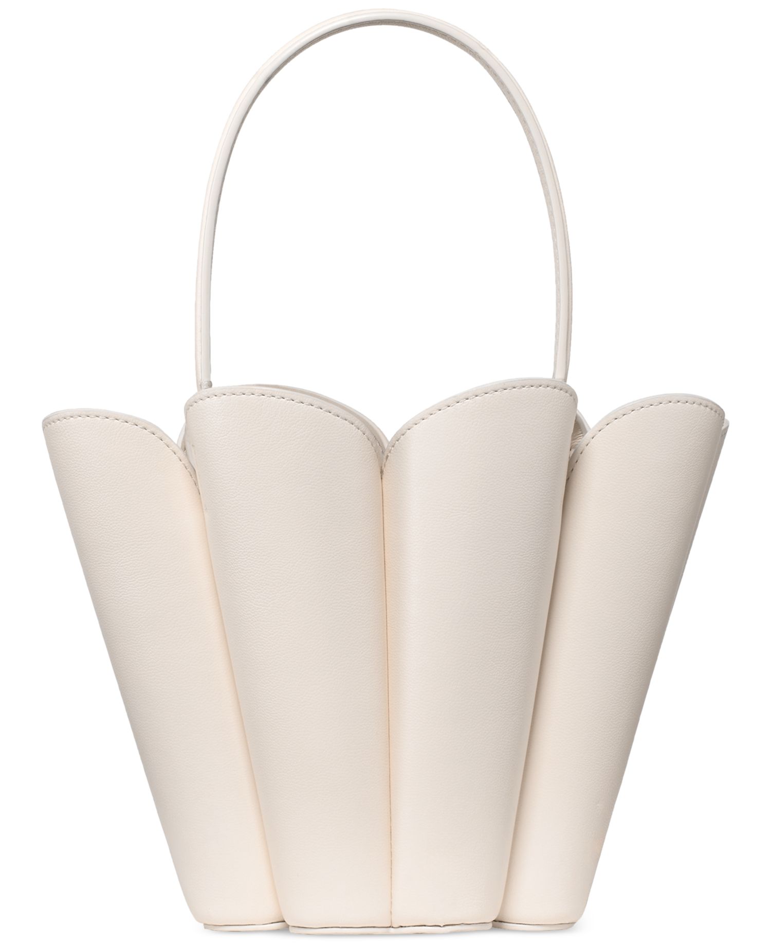 Spade Small Leather Flower Bucket Bag