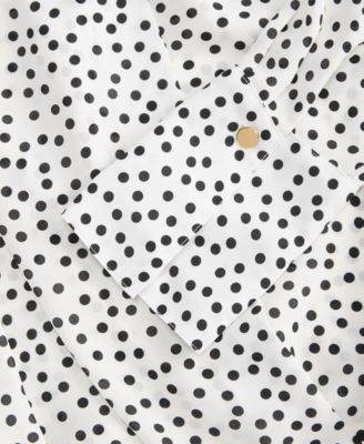 Women's Printed Surplice High-Low Blouse, Macy's Exclusive 