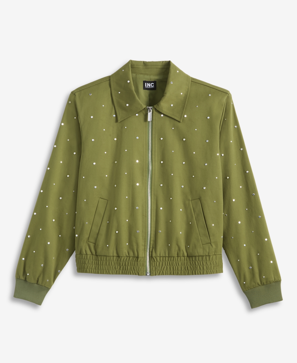 I.n.c. International Concepts Women's Studded Utility Jacket, Macy's Exclusive