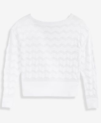 Petite Chevron Stitch Sweater, Macy's Exclusive