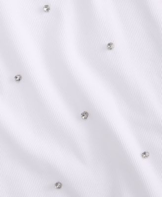 Women's Embellished Halter Tank Top, Macy's Exclusive