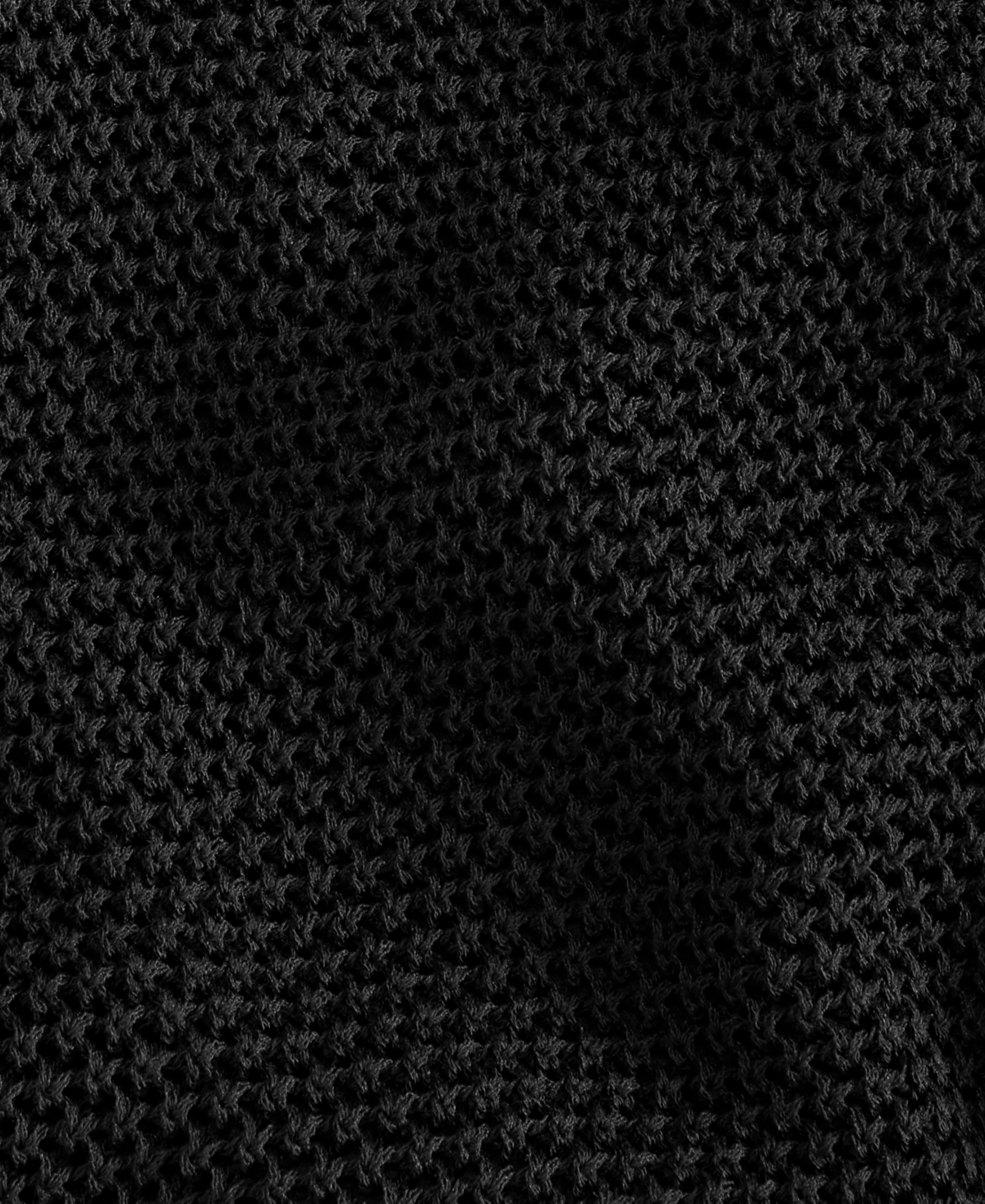 Inc International Concepts Women's Long Sleeve Open-knit Overlay Sweater, Macy's Exclusive In Black