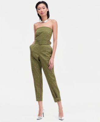 I.N.C. International Concepts - Women's Embellished Strapless Jumpsuit