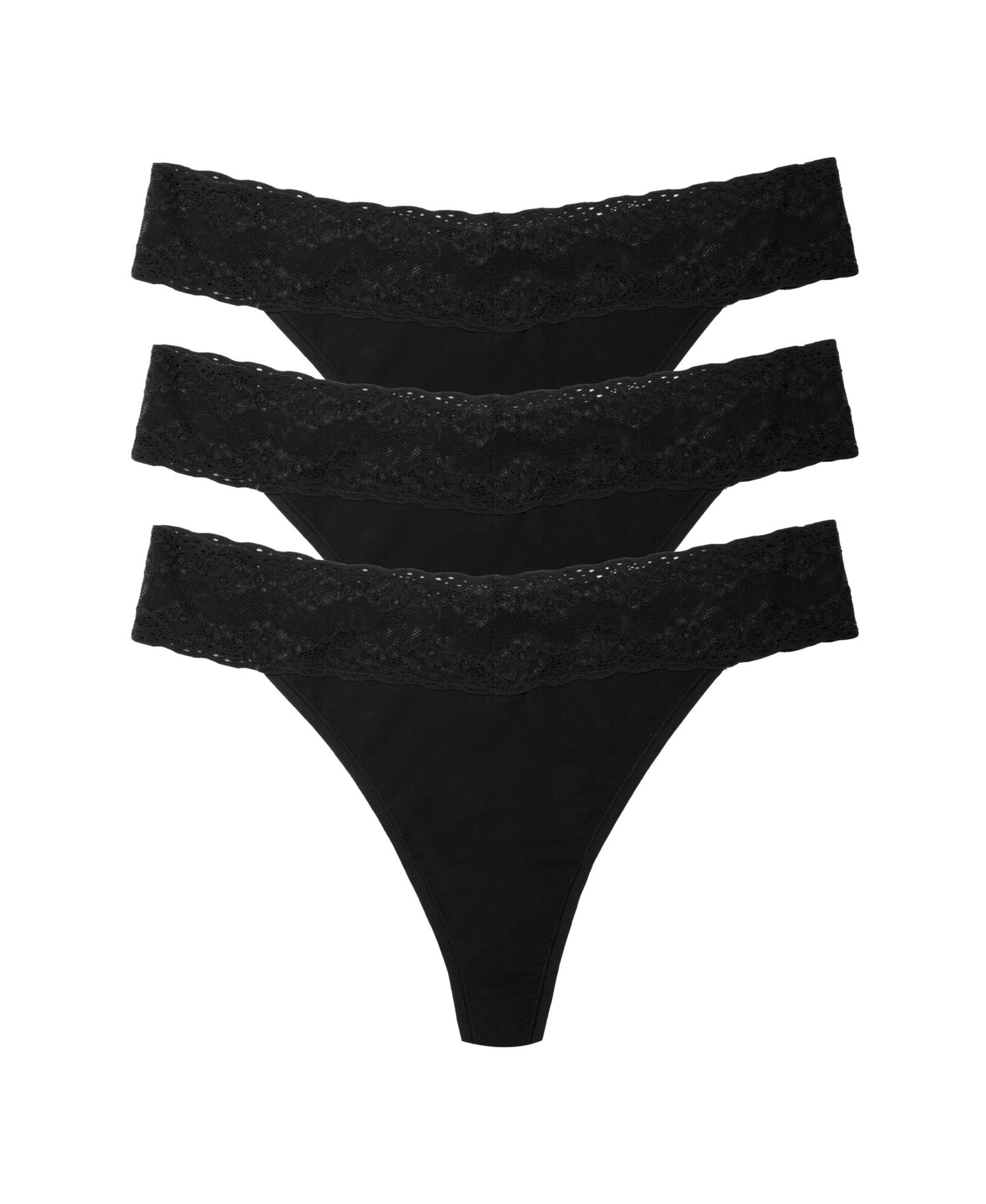 Women's 3-Pack Bliss Perfection Classic Thong Set