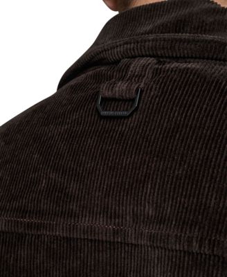 Men's Corduroy Collared Shirt Jacket