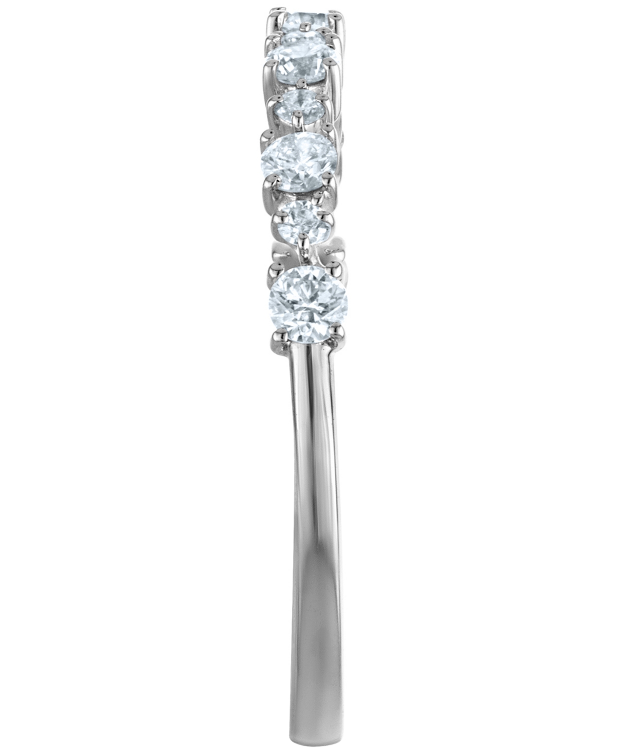 Macy's Diamond Ring (1/3 Ct. T.w.) In 14k White Gold In Gold