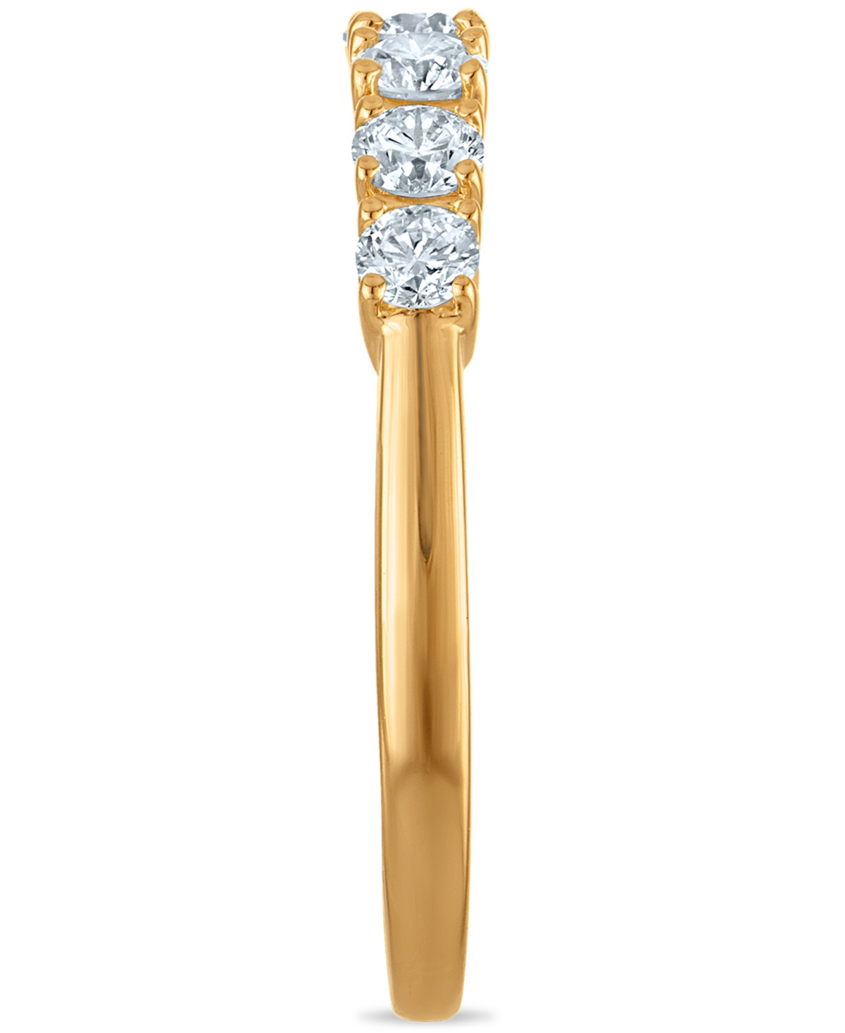 Macy's Diamond Ring (5/8 Ct. T.w.) In 14k Yellow Gold In Gold