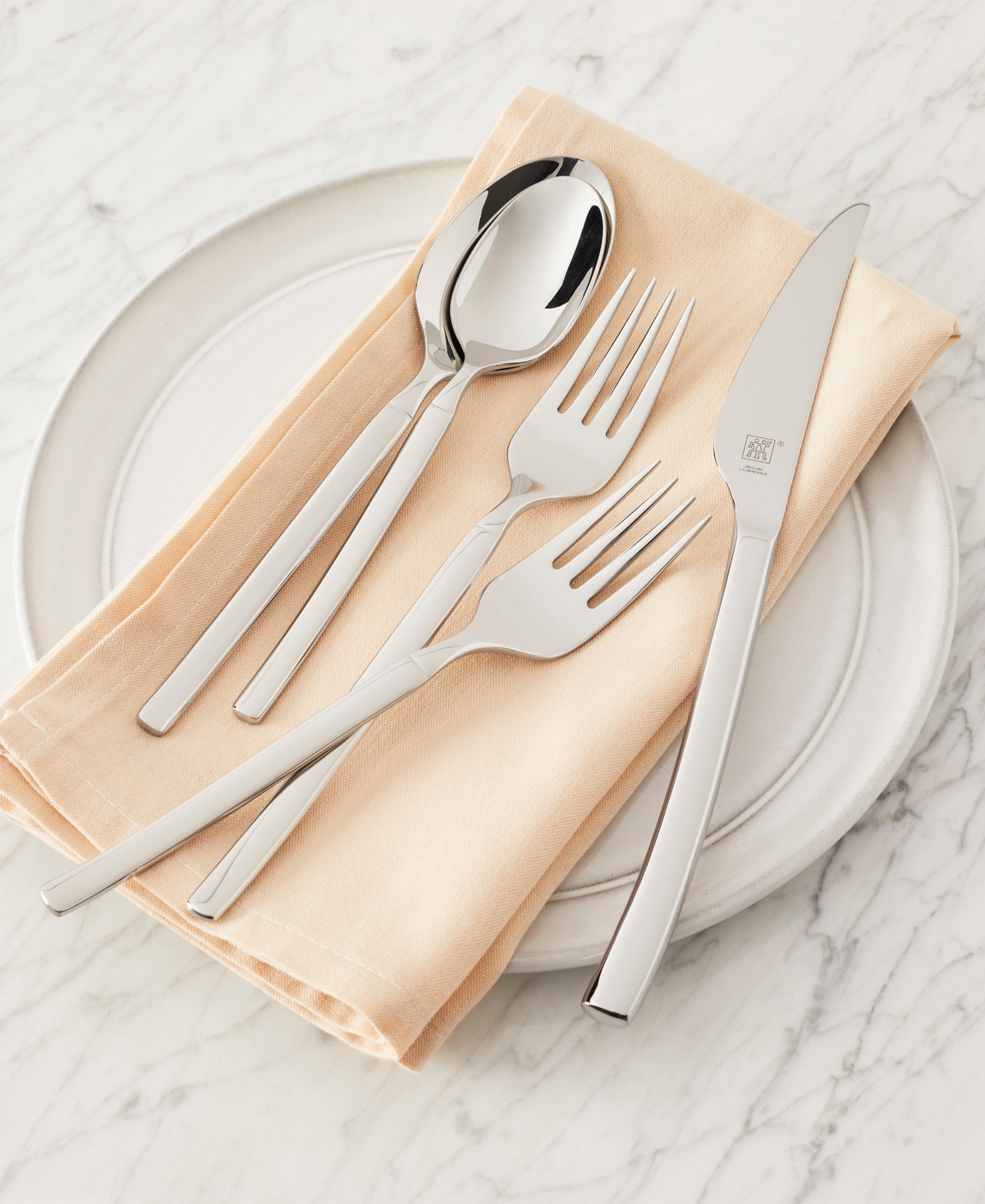 Zwilling Opus 18/10 Stainless Steel 20-Pc Flatware Set