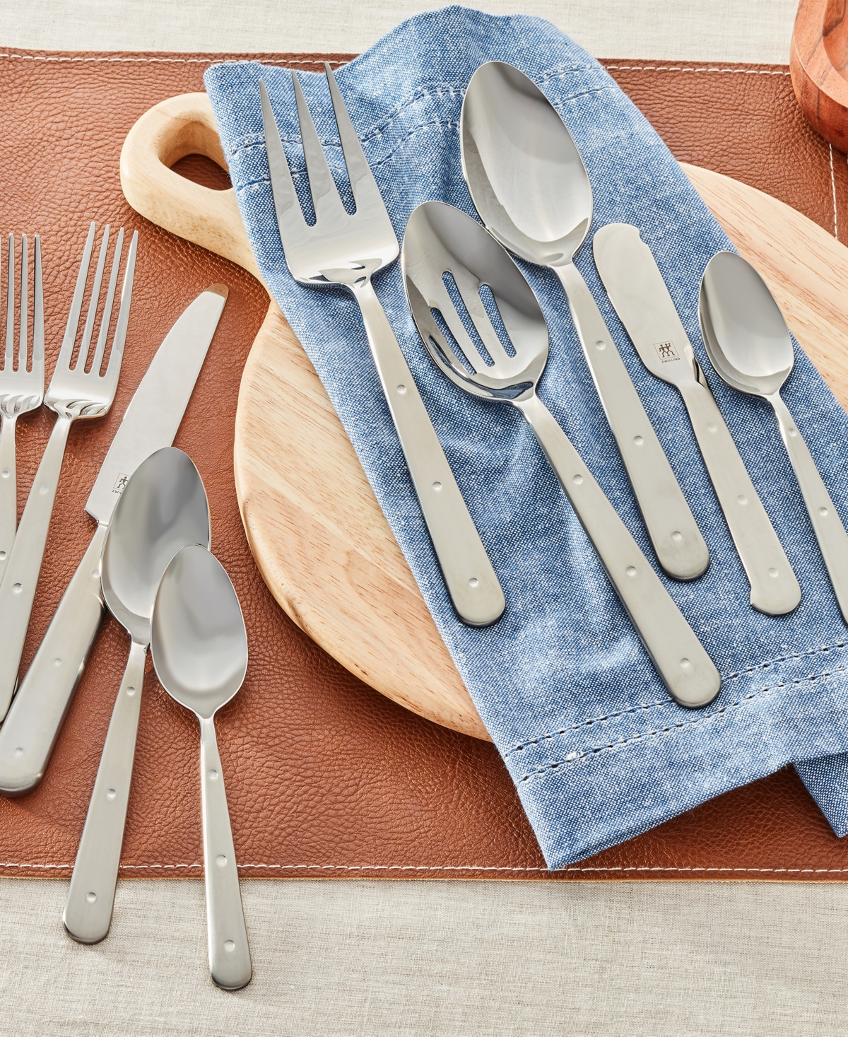 Zwilling Porterhouse 18/10 Stainless Steel 45-Pc Flatware Set