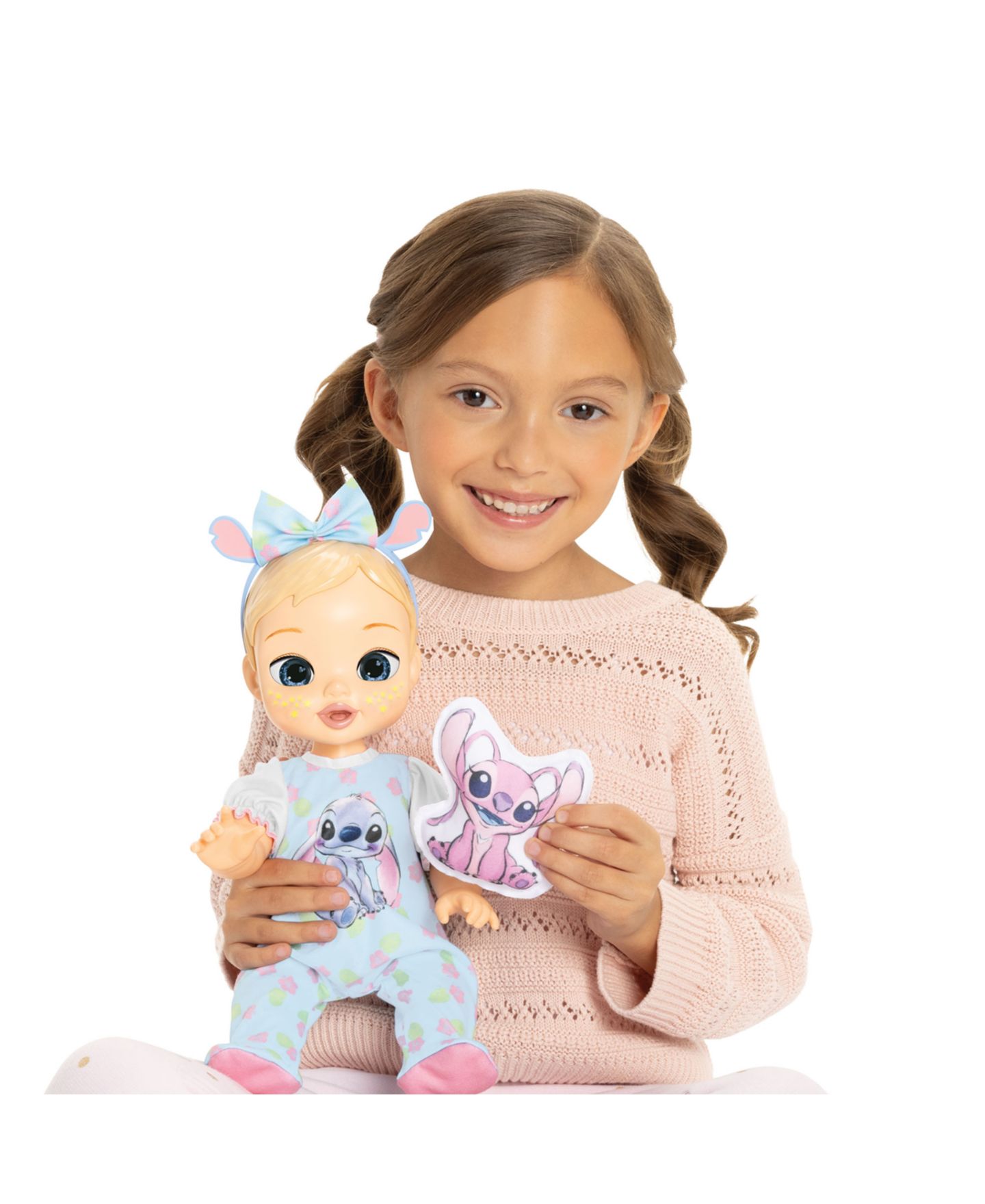 Детская кукла Disney Darlings Stitch Deluxe Blonde Hair, Blue Eyes Feature Doll — фото 8