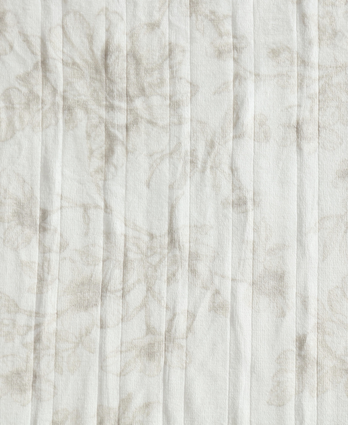 Laura Ashley Wistful Blooms Printed Plush Heated Blanket