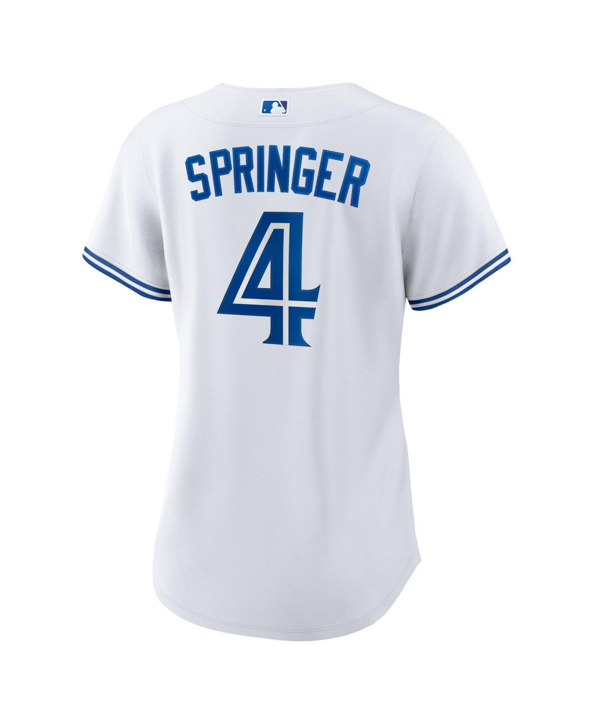 Nike Women's George Springer White Toronto Blue Jays 2025 World Series Home Replica Player Jersey