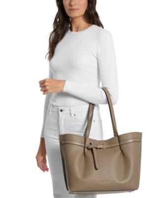 Emilia Large East West Center Zip Tote Bag