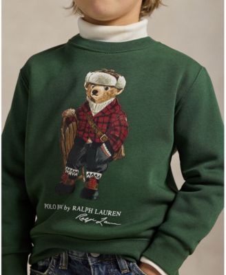 Boys 2-7 Polo Bear Fleece Sweatshirt
