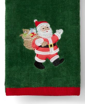 Holiday Elf, Santa and Penguin Kitchen Towels, Set of 3