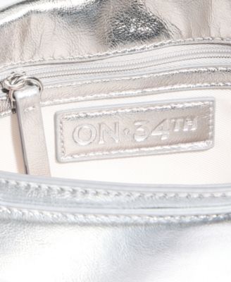 Jaqqy Metallic Small Crossbody Bag, Exclusively at Macy's