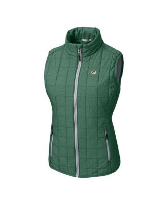 Women's Green Bay Packers Rainier PrimaLoft Eco Insulated Full-Zip Puffer Vest