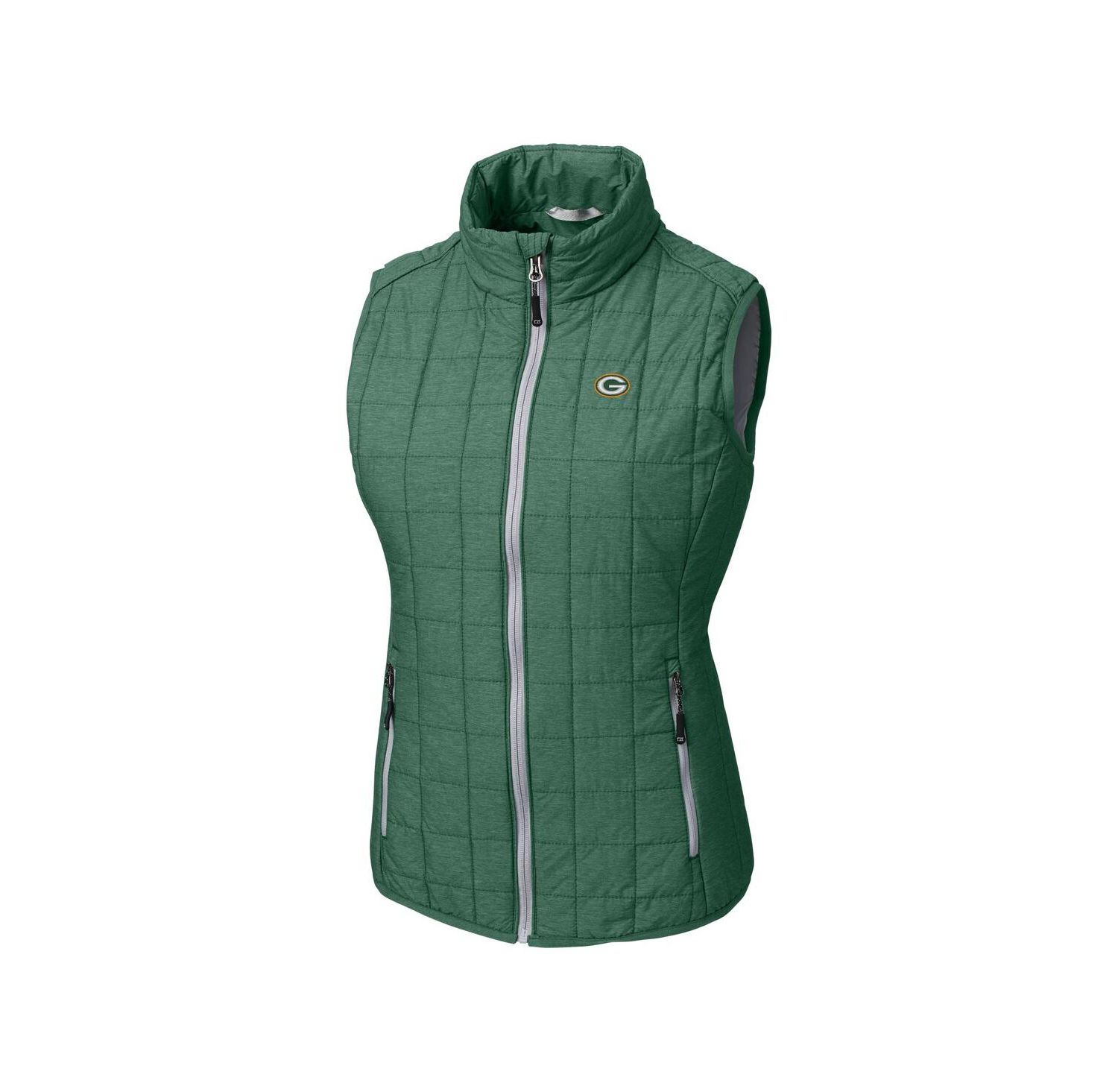 Women's Green Bay Packers Rainier PrimaLoft Eco Insulated Full-Zip Puffer Vest