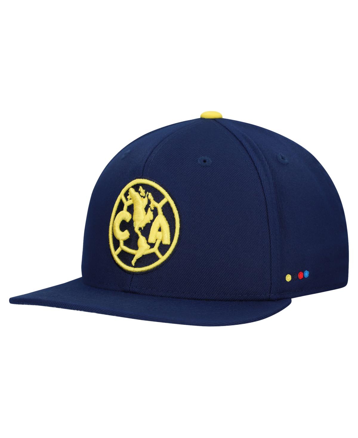 Fan Ink Men's And Women's Navy Club America Locale Snapback Hat In Blue