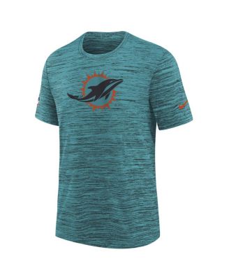Big Boys and Girls Turbo Green Miami Dolphins 2025 Rivalries Collection Sideline Velocity Dri-FIT T-Shirt