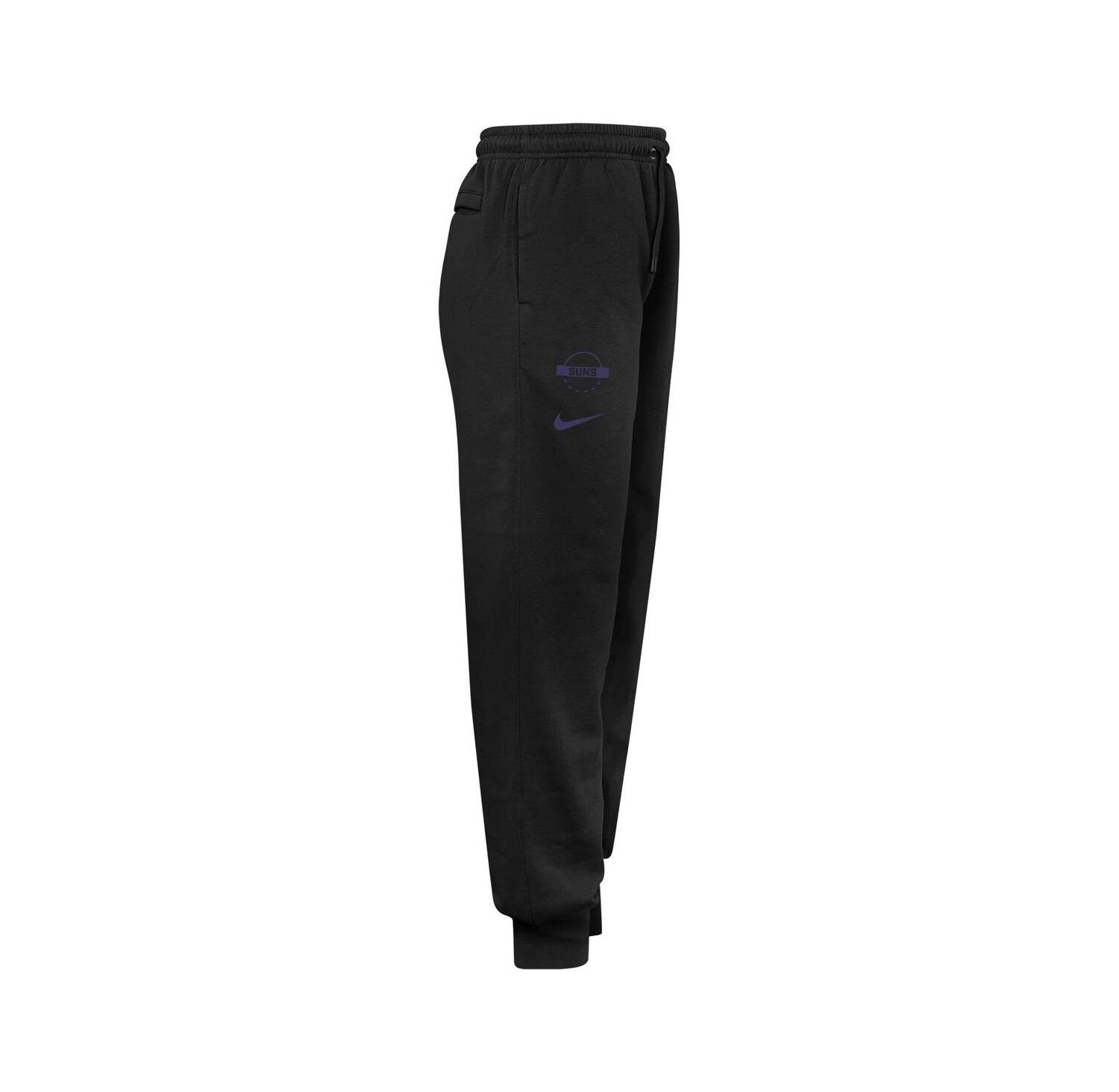 Big Boys and Girls Black Phoenix Suns Club Fleece Practice Jogger Pants