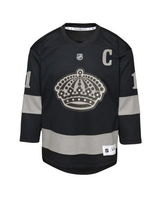 Big Boys and Girls Anze Kopitar Black Los Angeles Kings Alternate Replica Jersey